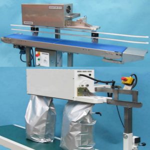 OVERHEAD CONTINUOUS SEALER MODELS Dedicated for use with Foil and Paper Laminated pouches